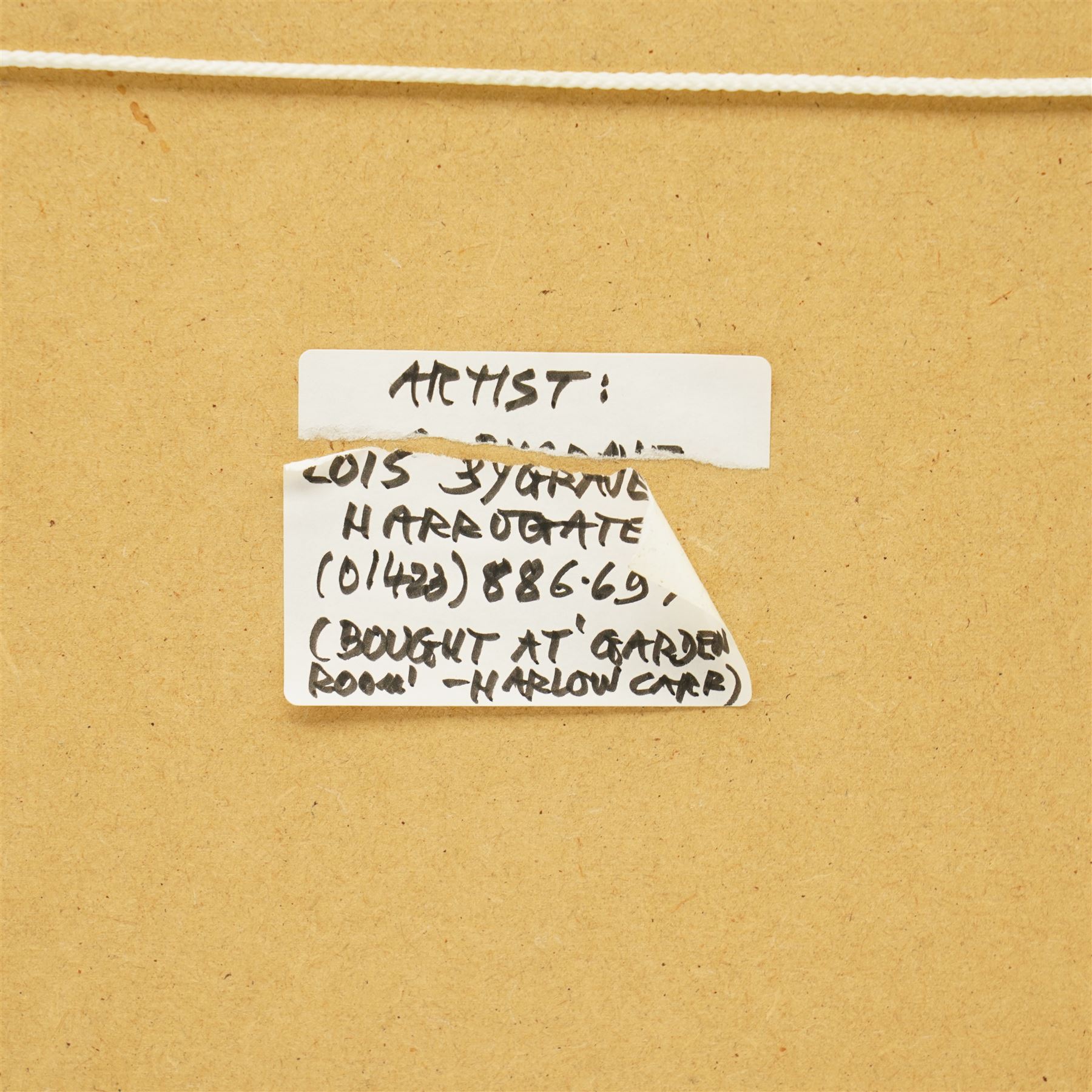 Lois Bygrave (Northern British 1915-1996): Fountains Abbey, watercolour and ink attributed verso 24cm x 33cm