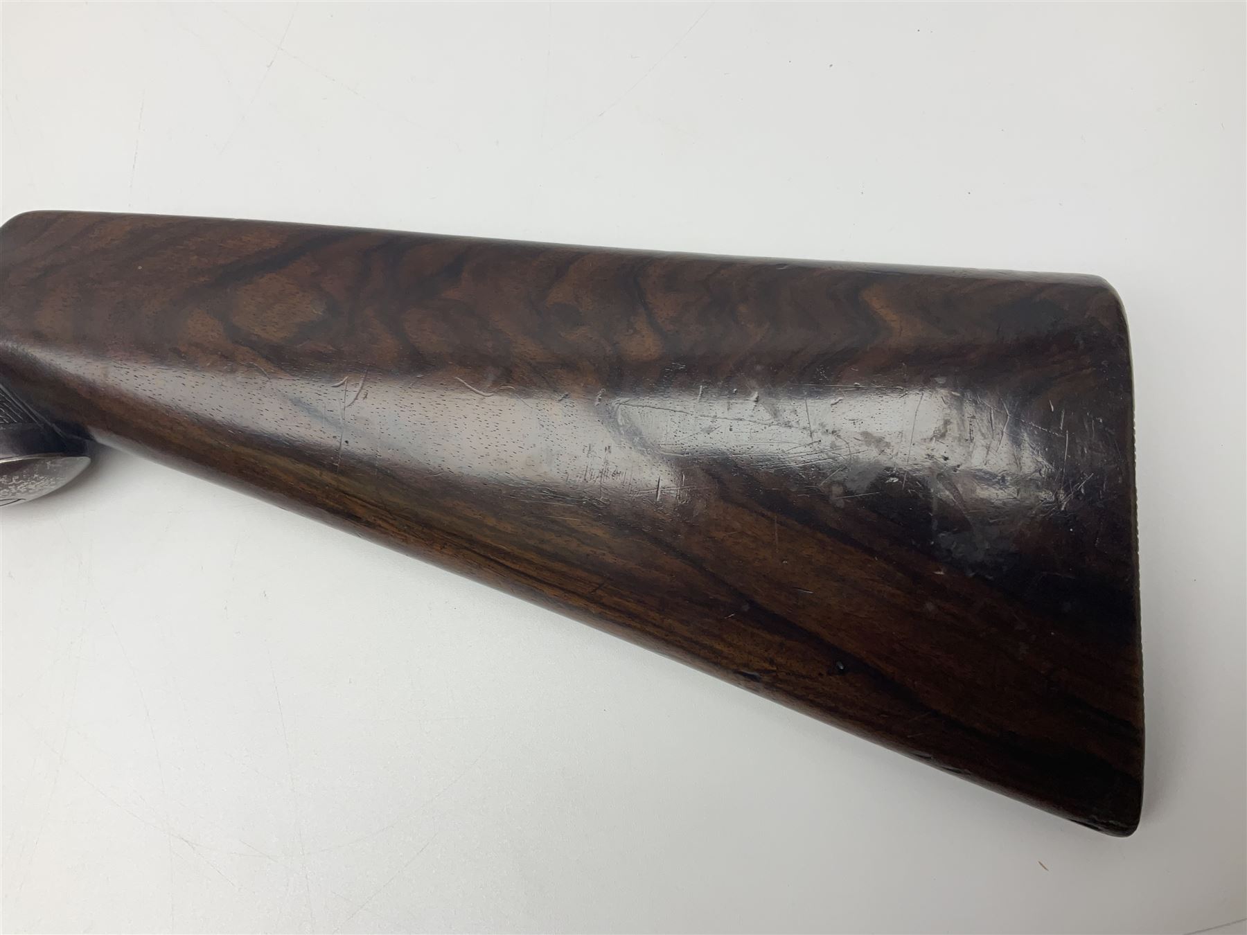 W.R. Pape Newcastle-upon-Tyne .297/250 Rook rifle, the 69cm (27