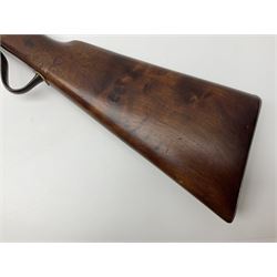 Martini Henry .577/450 Mark I civilian sporting rifle, partially dismantled with most parts thought to be present, 63.5cm(25
