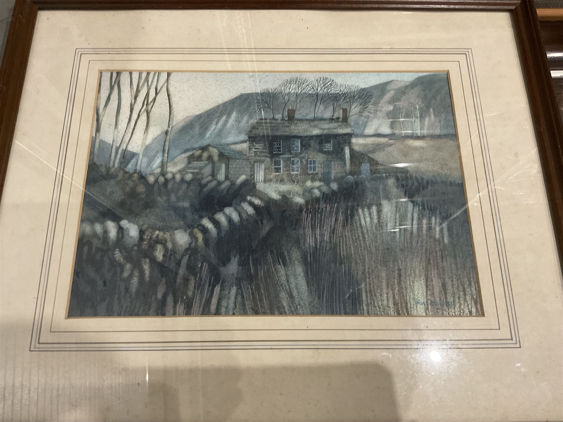 Collection of paintings in various media, artists including George Stanfield Walters, Fred Baird, Ronald Pawson, Alan Stuttle, Lila Miller, etc (14)