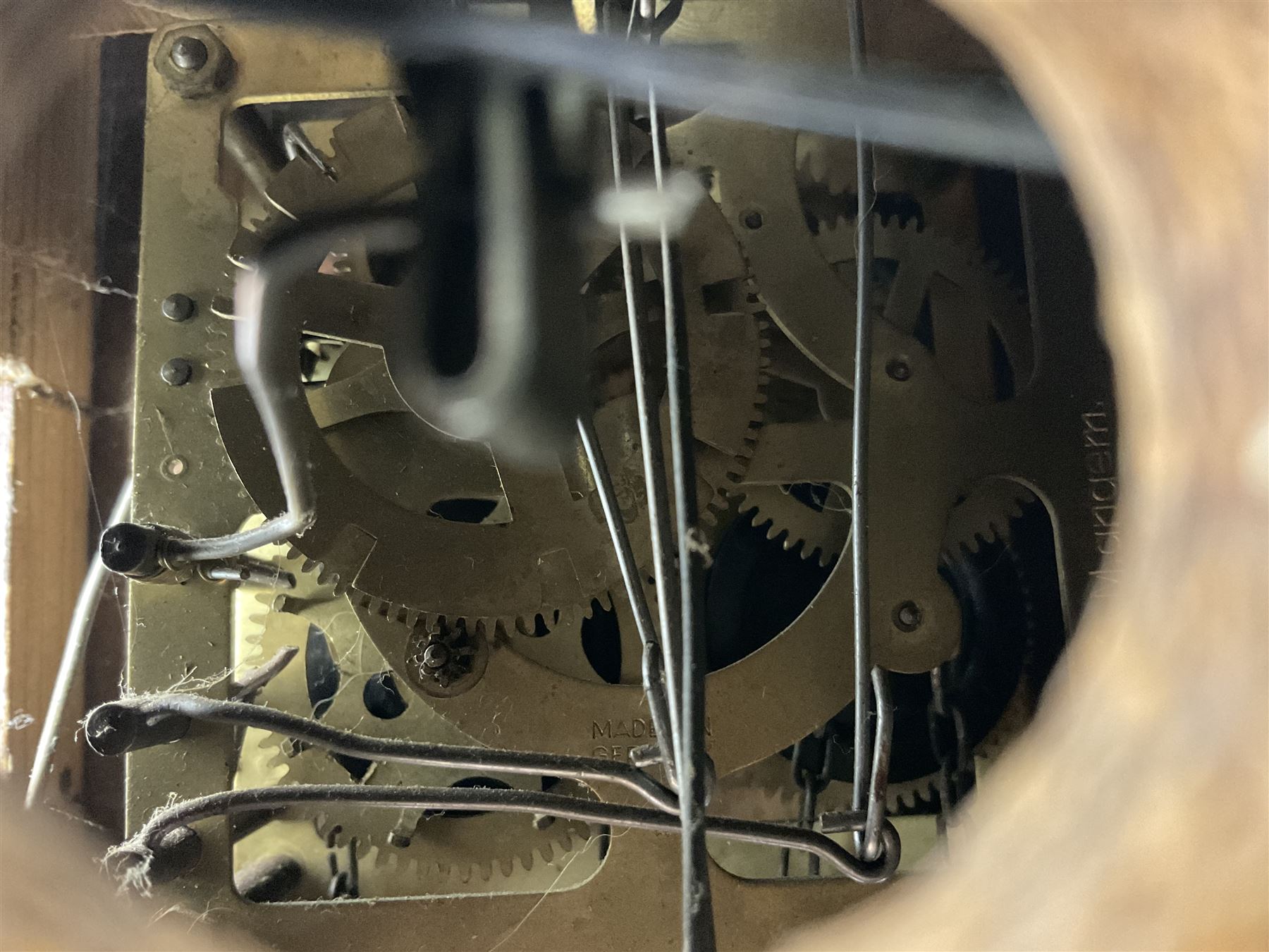 Three 20th century cuckoo clocks and weights for parts or repair