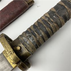 Reproduction WW2 German Luftwaffe officer's sword; and reproduction Japanese officer's sword katana (2)