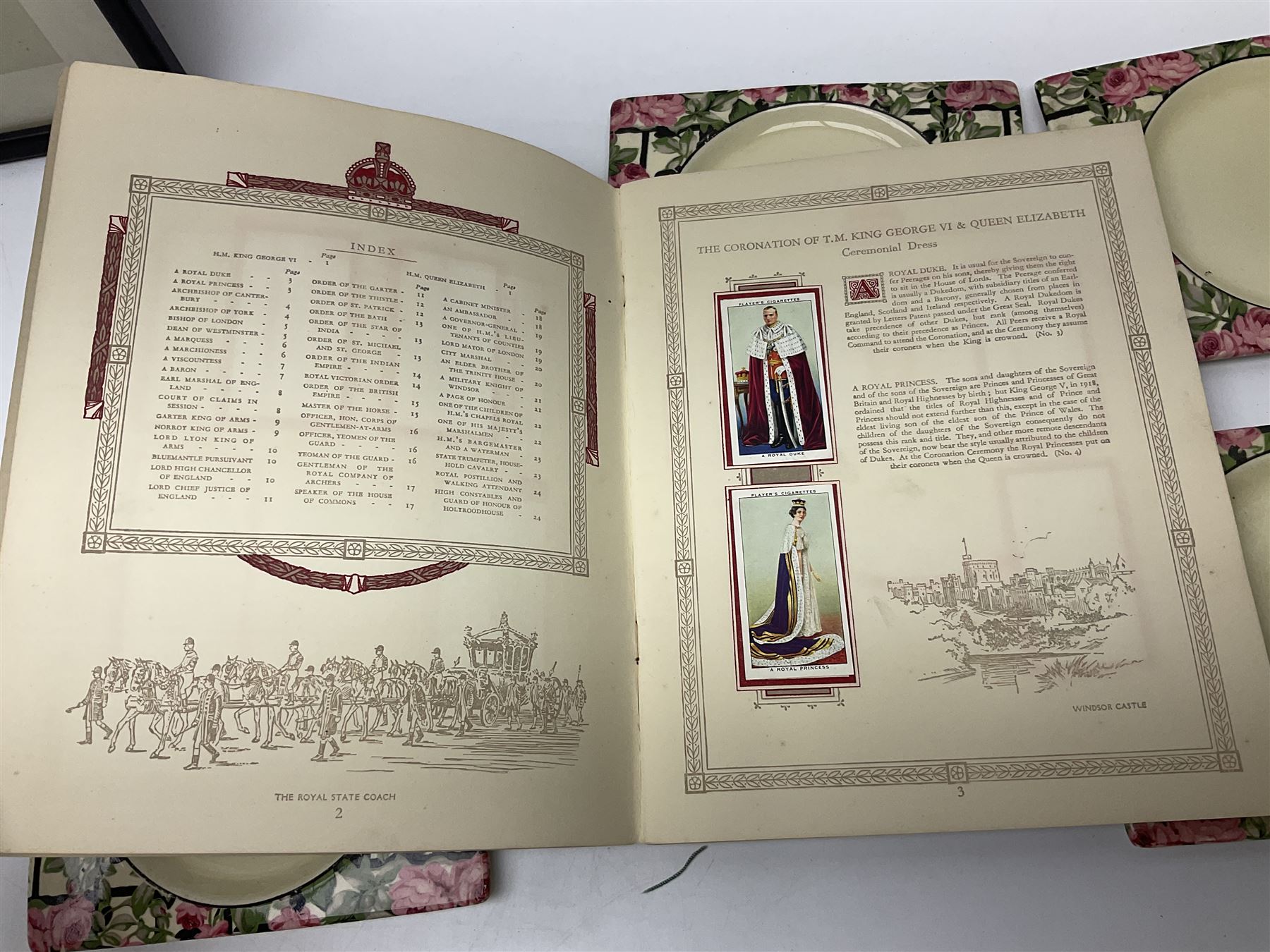 Vanity Fair Spy print, a Tory, together with six Royal Staffordshire the Biarritz side plates, and a collection of posters and ephemera 