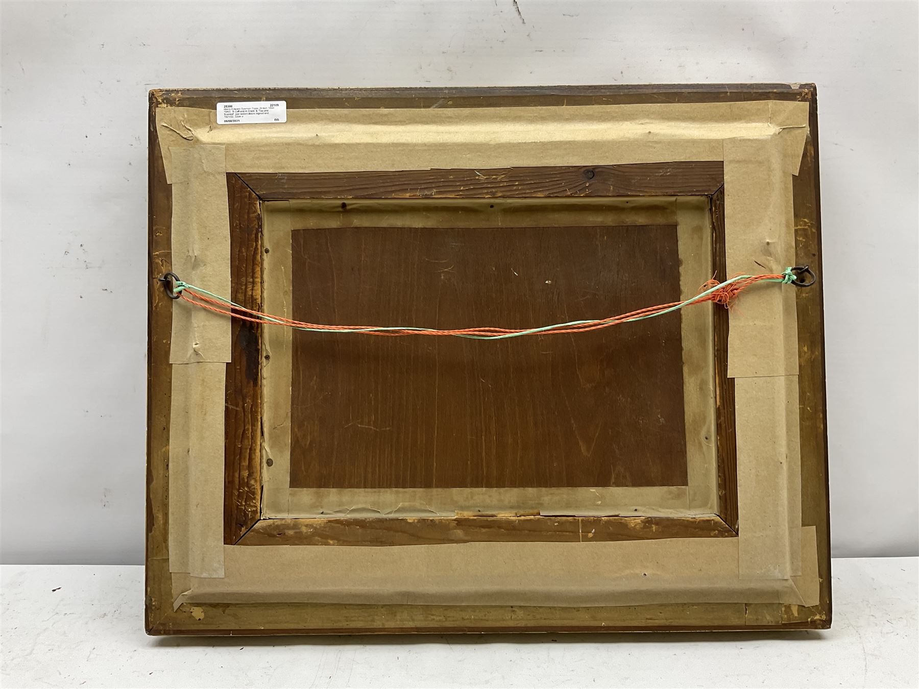 Henry Edward Spernon Tozer (British 1864-1940): 'A Call and A Crack' & 'Tea and Scandal', pair watercolours signed and 1921/22, 22cm x 32cm (2)