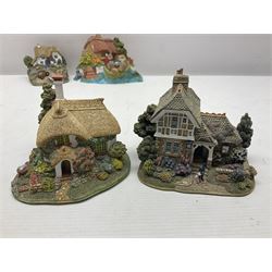 Ten Lilliput Lane, including Owl and the Pussycat, Bobby Blue, The Lobster Pot, Davy Jones Locker etc, all with original boxes 
