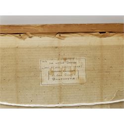 Richard Faulkner (Irish 1917-1988): 'The Tow River Ballycastle', 'The Little Bridge' and Coastal Landscape, three watercolours signed, two titled on labels verso with artist's address, max 26cm x 37cm (3)