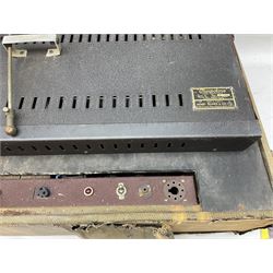 Selmer Clavioline portable electric keyboard, in original case, amp & speaker combined in lid, H41cm, W56.5cm