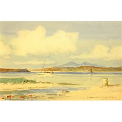 Peter MacGregor Wilson (Scottish 1856-1928): Coastal Scene, watercolour signed 20cm x 30cm (mounted)