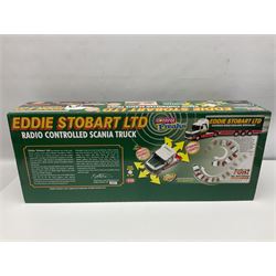 Control Freaks Eddie Stobart Ltd 1:18 scale remote controlled Scania Truck; boxed; and Graupner RC Motor-yacht Portofino II; boxed with control unit (2)