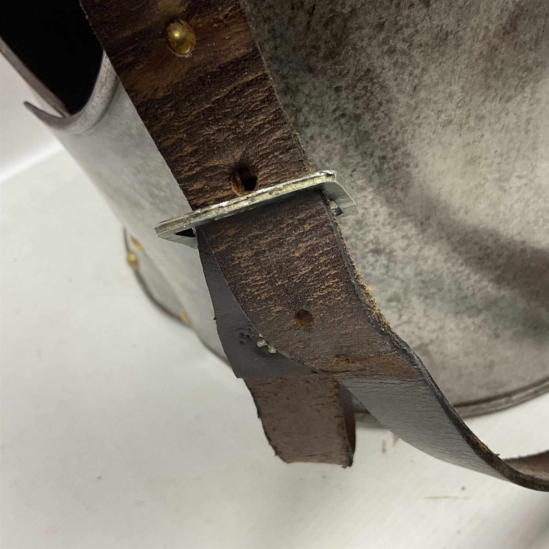 Copy of a Belgian Cuirass breastplate and backplate