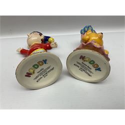 Twelve Royal Albert Beatrix Potter figures, including Mr Alderman Ptolemy, Peter Rabbit and This Pig Had None, etc, some boxed, together with four Royal Worcester Noddy figures, including Big Ears and PC Plod, boxed