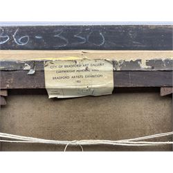 Amos Watmough (British fl.1884-1912): 'Homeward Bound', oil on canvas signed, titled and with 1951 City of Bradford Cartwright Memorial Hall - Bradford Artists Exhibition label verso 23.5cm x 34.5cm 