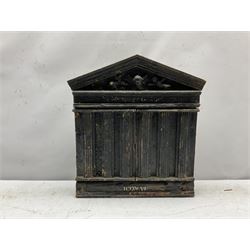 Frank Gordon (Northern British 1943-): 'The Mythology of Landscape - Icon VI', three dimensional acrylic on wood, titled verso with artist's address label 38cm x 66cm
Notes: Frank entered Bolton College of Art at the age of fifteen, followed by thirty years of teaching art and his early retirement in 1995, he moved to Giggleswick in the Yorkshire Dales 