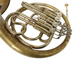 Boosey & Hawke B&H 400 French horn, in fitted hard case with Denis Wick mute