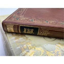 Rubaiyat of Omar Khayyam - two editions
Two editions of Fitzgerald, Edward (Translator) - 'Rubaiyat of Omar Khayyam', one with gilt leather coverer illustrated by Willy Pognay, the second illustrated by Edmund Dulac