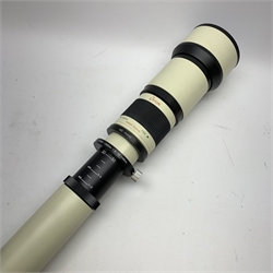 Opton MZ-5000 f-650 - 1300mm 1:8 - 16 lens, with soft case 