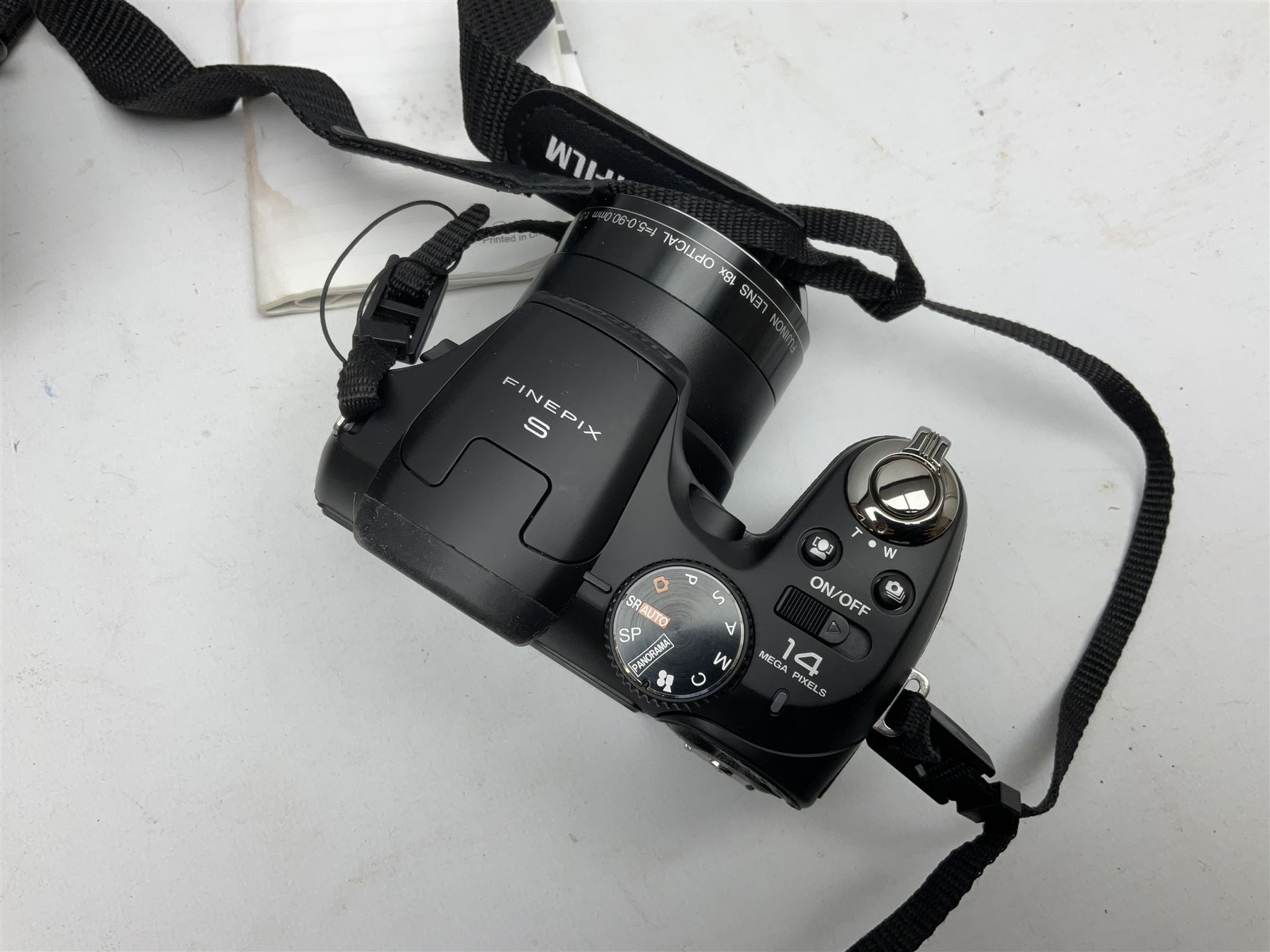 Fujifilm Finepix S digital camera, cased with manual