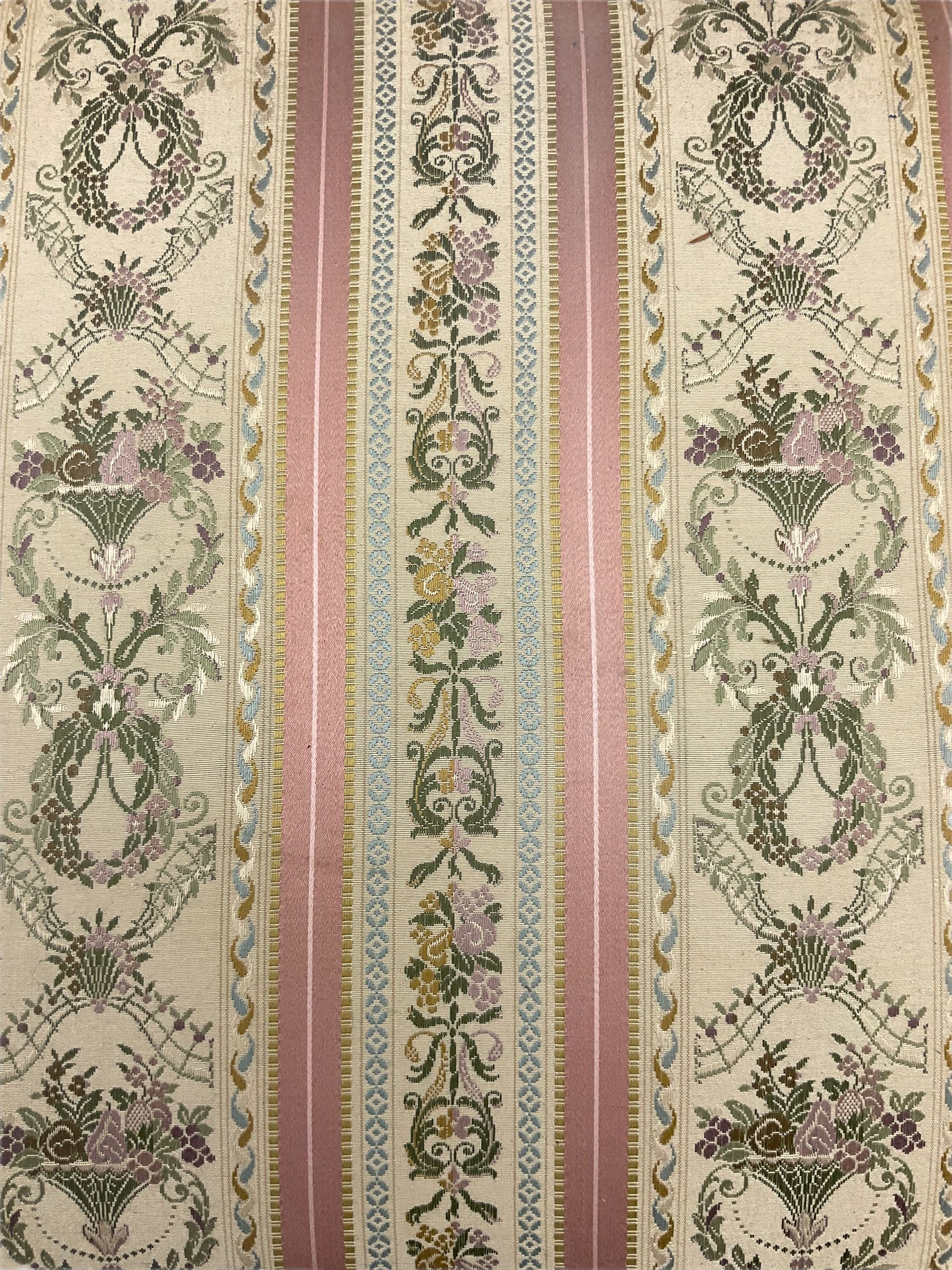 Pair of lyre back bedroom chairs 