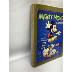 Three Disney Annuals, comprising Mickey Mouse Annual 1949, The Walt Disney Thumper Annual and Walt Disney's Wonder Book