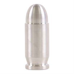 Novelty silver bullet, stamped to 999 1oz to base, H3cm
