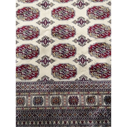 Bokhara beige ground rug, 230cm x 160cm  