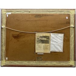 Joseph Richard Bagshawe (Staithes Group 1870-1909): Hauling the Nets off Whitby, watercolour signed 38cm x 59cm 