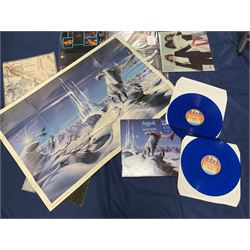 Rock, hard rock and progressive rock vinyl LPs including Greenslade 'Bedside manners are extra', 'Time and Tide', Nazareth 'No mean city', 'Close enough for Rock 'n' Roll', 'tattooed on my brain', 'Rampant', 'expect no mercy', Magnum 'Marauder', 'Anthology', 'Kingdom of Madness', 'Lost On The Road To Eternity' etc (19)