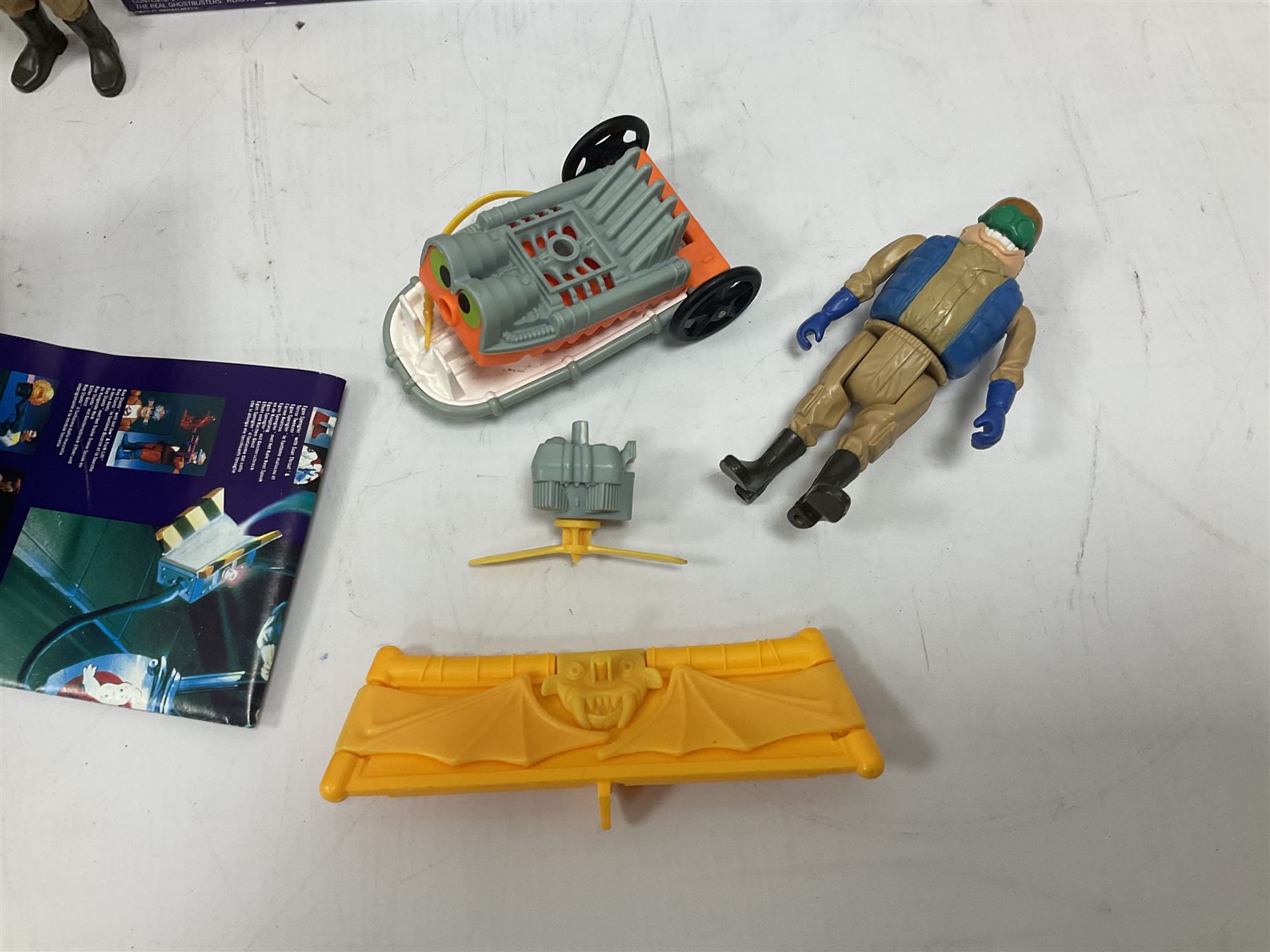 Ghostbusters - 'ECTO 1' car with two figures; ECTO-2 Vehicle, Highway Hunter Action Ghost Vehicle and Haunted Vehicles Air Sickness; all boxed; racing car with Egon Spengler driver; two 1984 Marshmallow Man figures; and four unopened carded/boxed figures etc