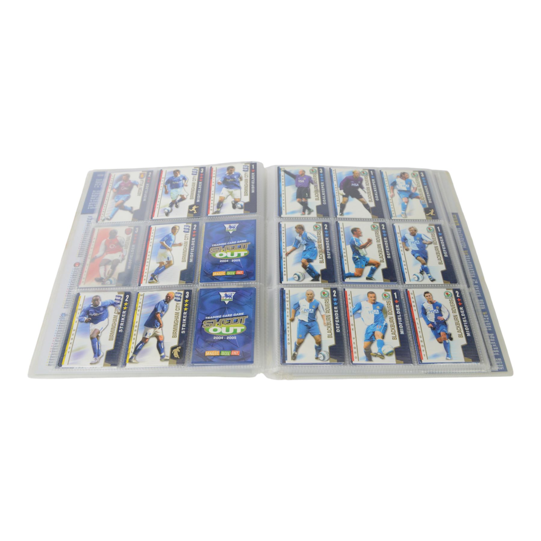 Large collection of Football trading cards, including full Manchester Untied Upper Deck set in official folder, large quantity of Topps Match Attax cards, including full sets, in official collectors binders, Panini Euro 2012 part set in folder, etc, all housed in folders