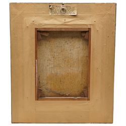 Irish School (Early 18th century): Portrait of 'Bishop George Berkeley (Irish 1685-1753)', oil on canvas unsigned, inscribed on label verso 43cm x 35cm
Provenance: direct from the family of the sitter through descent.
Notes: inscription verso reads: 'Born at Dysart Castle, Bishop of Cloyne. Great Irish Philosopher, amongst the earliest to maintain 'The Extreme Spiritualistic Theory'. Proposed there were no more grounds for doubting the existence of spirit than for denying the existence of matter.' 
The daughter of Bishop Berkeley, Arabella Berkeley, married the Irish politician Sackville Hamilton. 