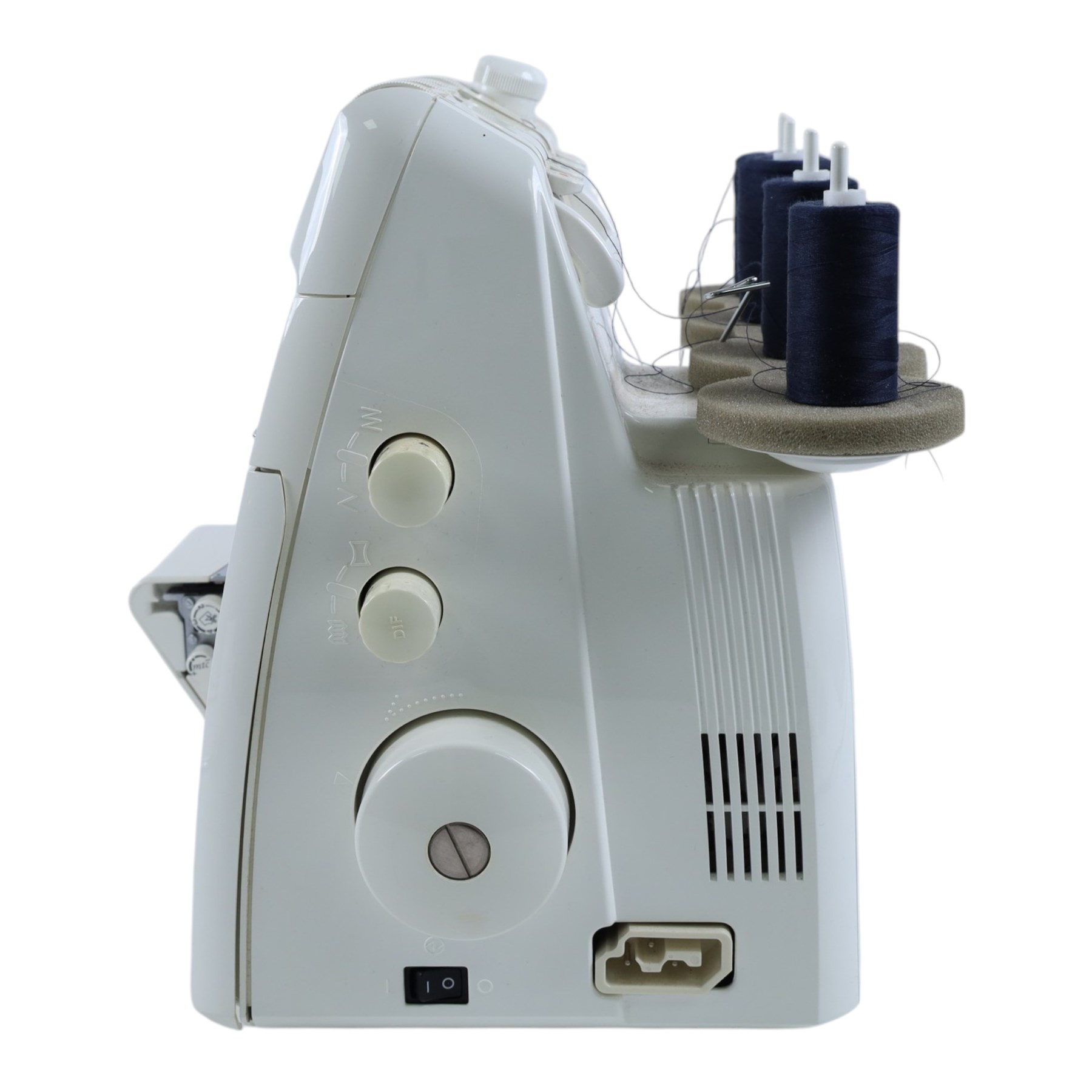Bernina Overlocker sewing machine with manual and carry case