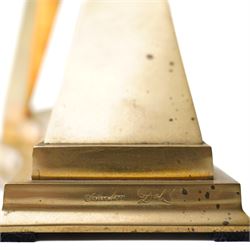 Salvador Dali (Spanish 1904-1989): 'Pollux', bronze with gold patina, stamped 1239/2000 and with incised signature, H27cm