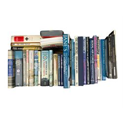 Thirty-six modern books of RAF, aircraft and aeronautica interest.