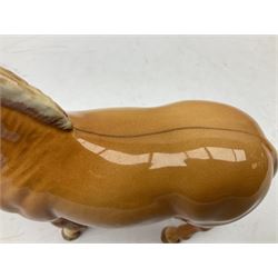 Beswick Norwegian Fjord Horse in Dun gloss, no. 2282, printed mark beneath, H16cm
