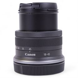 Canon RF-S 18-45mm F4.5-6.3 IS STM camera lens, serial no. 4032031971