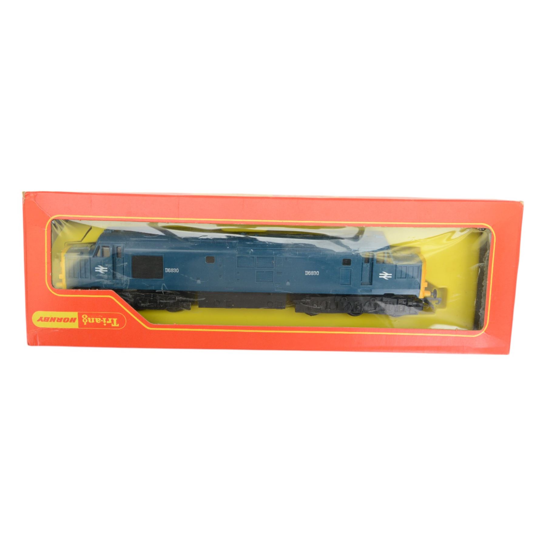 Four Triang '00' gauge diesel/electric locomotives, comprising Triang Electra 'Pandora' no. 27006, Triang R753 BR Electric Blue E3001 twin pantograph, Triang R352 Budd Rail Diesel Transcontinental Car and R751 Co-Co Type 3 Diesel locomotive, two with original boxes, two with non-original Triang boxes