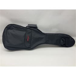 Korean Peavey EXP Telecaster style electric guitar serial no.03040032 L98cm; in Stagg soft carrying case