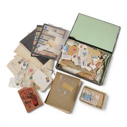Great British and World stamps, mainly early 20th century, in one box
