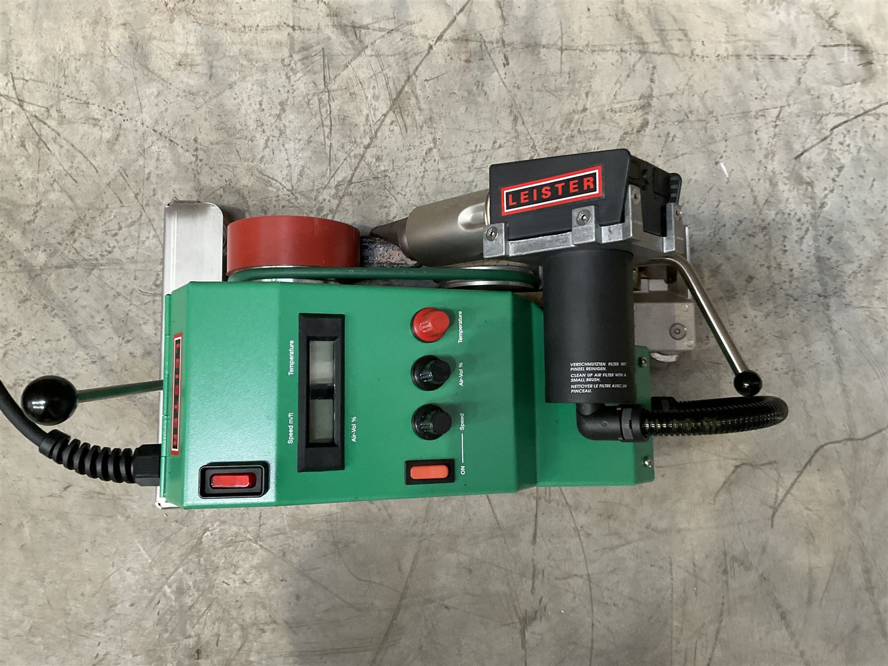 Leister Unifloor E 240V 2300W Hot air welder / floor or fabric welding machine, cased in excellent condition