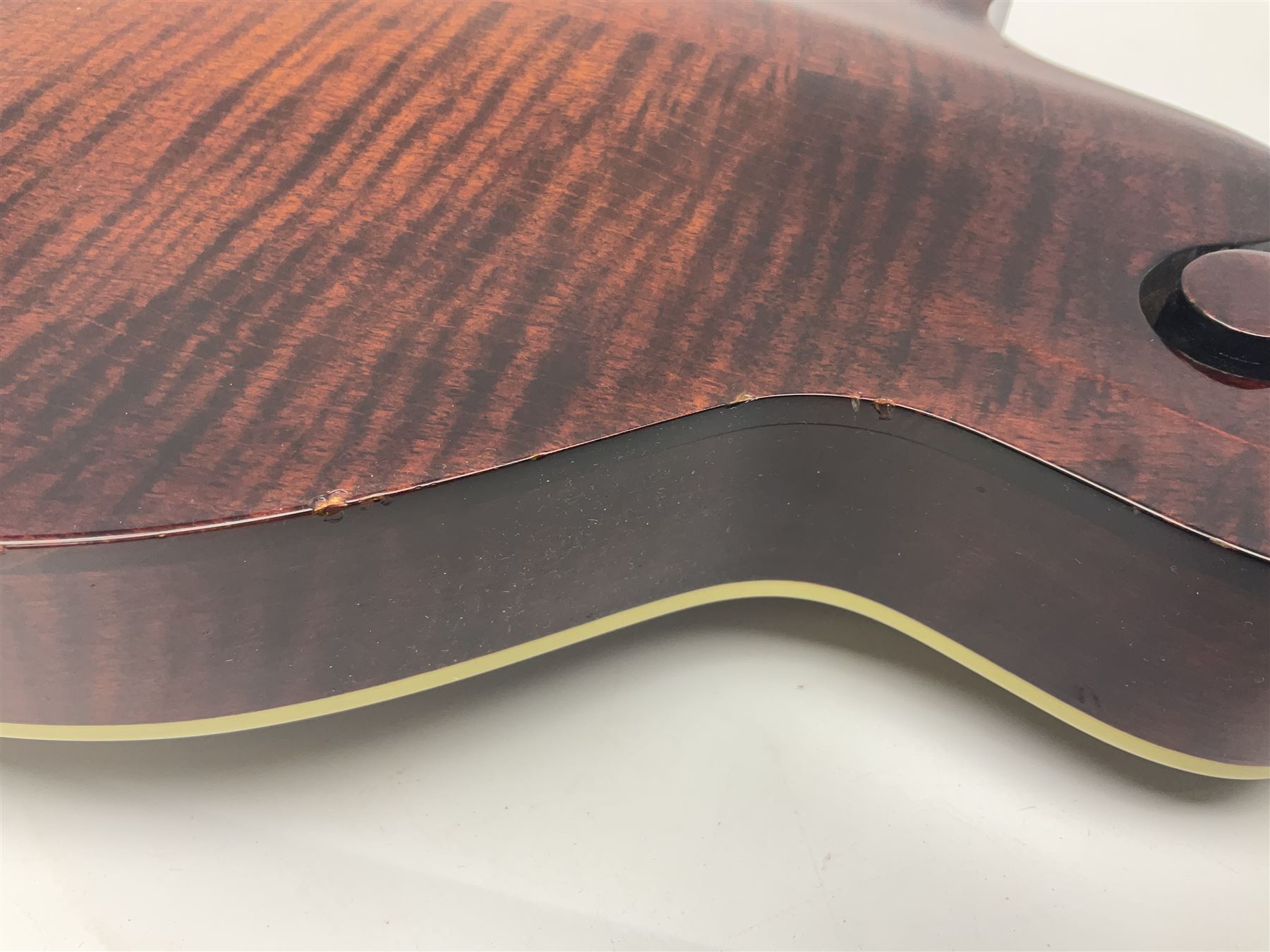 Eastman eight-string mandolin model MD514 2007 serial no.UK023 L68cm; in Hiscox hard carrying case