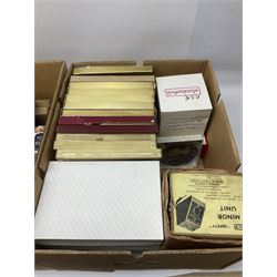 Collection of Wedgwood Jasperware, to include candy box with lid, miniature vase, trinket dishes, together with other collectables in six boxes 