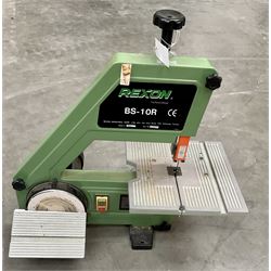 REXON BS-10R bench bandsaw with disc sander 
