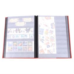 Queen Elizabeth II mint decimal stamps in one folder, face value of usable postage approximately 600 GBP