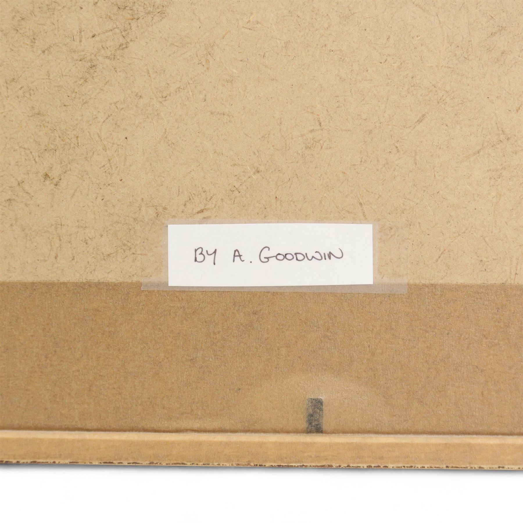 Albert Goodwin (British 1845-1932): Clovelly - Cornwall, watercolour signed with monogram 13cm x 19cm 
Notes: with Fine Art Society receipt. 