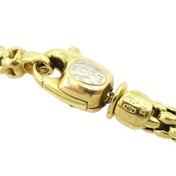 FOPE Solo 18ct gold bracelet, stamped 750