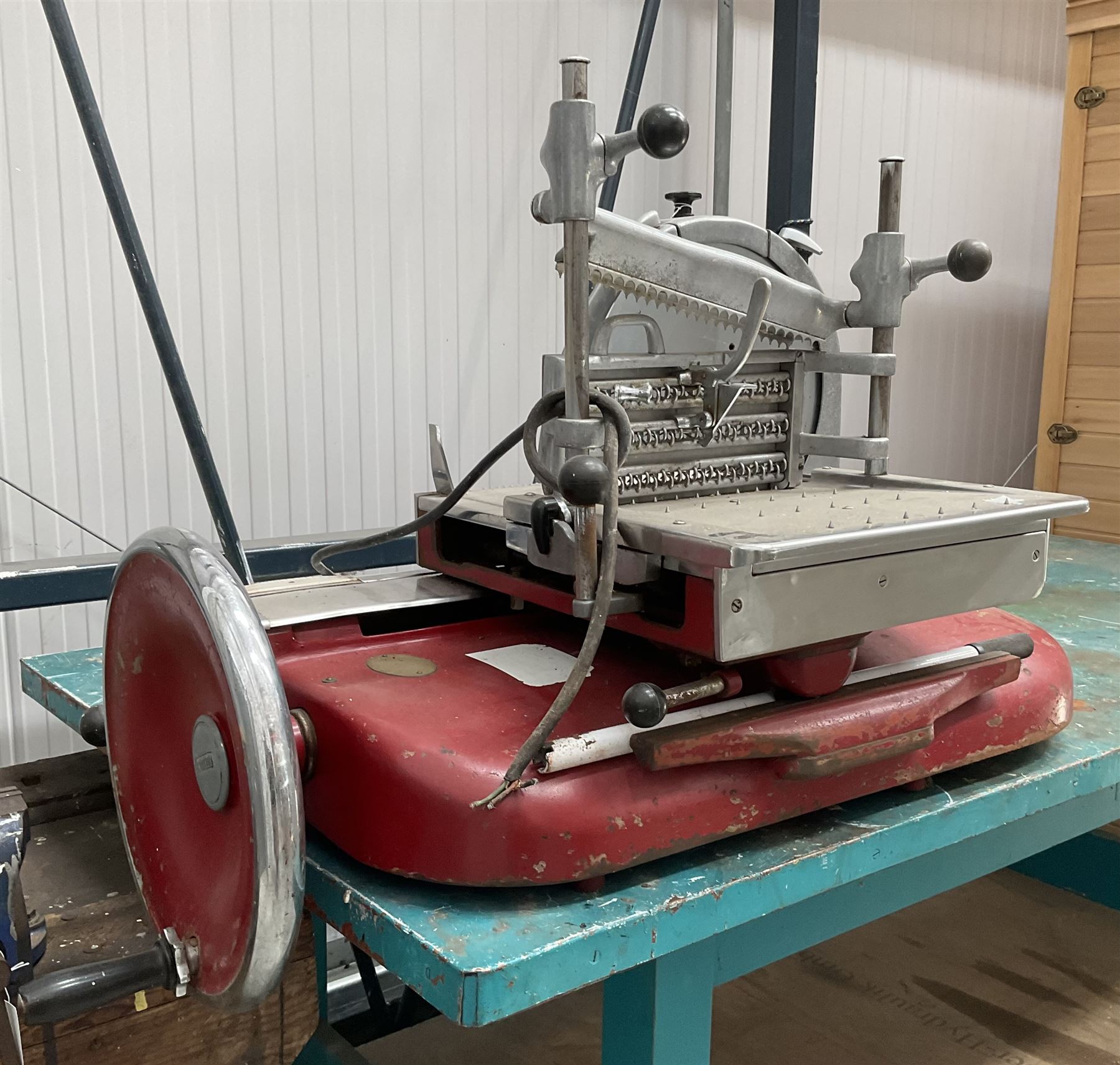 Berkeley And Parnalls Commercial meat slicer