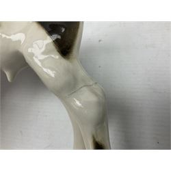 Collection of Russian Lomonosov USSR animal figures, to include  lynx, tiger, red panda, sealion, panada, etc 