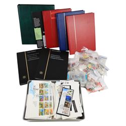 Mainly Great British stamps, including Queen Elizabeth II mint decimal issues, Machin defi...