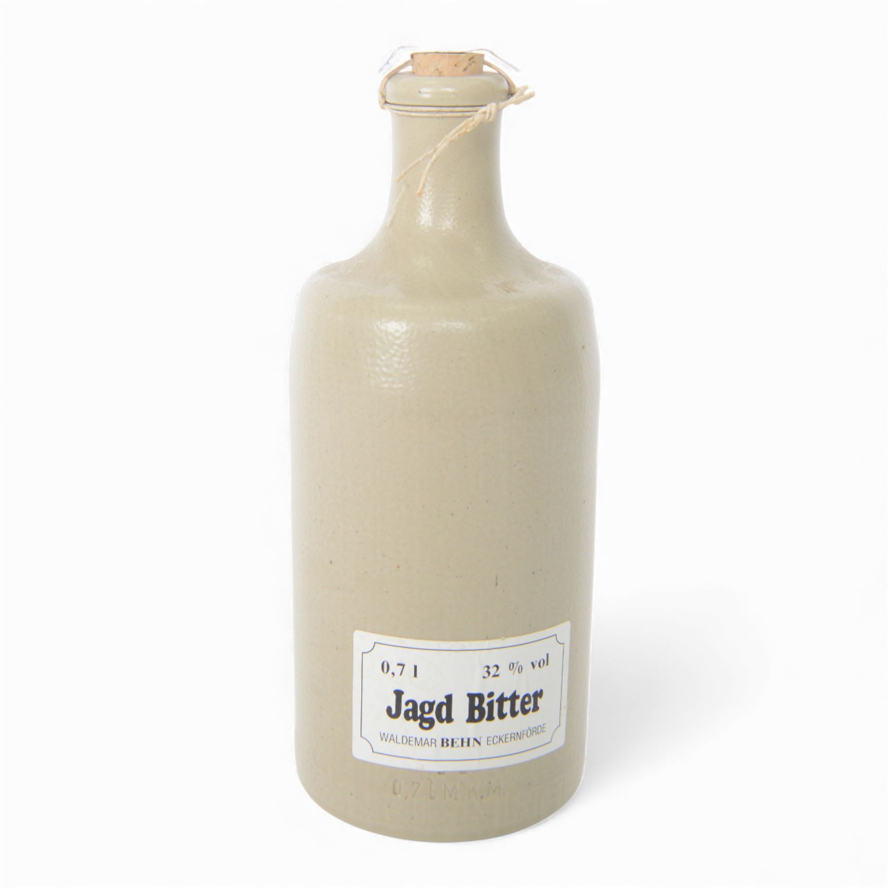 Waldemar Behn jagd bitter, in stoneware bottle, 32% vol 0.7L