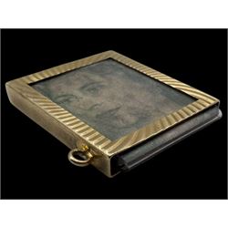 Two 9ct gold pound note charms, both hallmarked